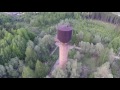 Квадрокоптер над северным кольцом, дачи. Quadcopter