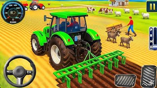 Modern Tractor Farming Driving Simulator 3D - New Tractor Games - Android Gameplay(FullHD)