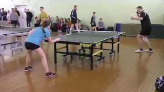 Владислав ОГУРЦОВ - Варвара ТОЛСТИКОВА (Полная версия) Настольный теннис, Table Tennis