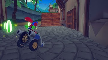 I accidentally recorded creepy glitch while speedrunning Rollin