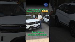 Tata Sierra Diesel Automatic Mileage Test in City Conditions with AC