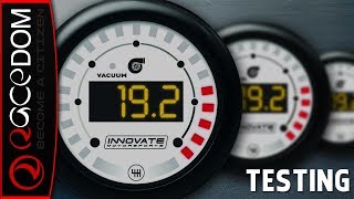 How to Setup - Innovate MTX-D: Digital, Vacuum / Boost and Shift Light Gauge Kit