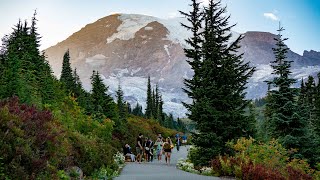 Mount Rainier Skyline Trail - Washington State・4K HDR