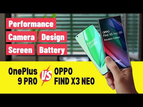 OnePlus 9 Pro vs OPPO FIND X3 NEO - Full Comparison ⚡ Which one to Buy?