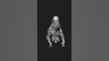 wild boar mr - 3D Modeling |  Zbrush Timelapse | #zbrush  #3dmodeling #3d #character    #shorts