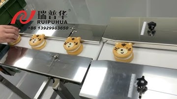 Bakery shop Bread Sandwich Biscuit Cake Horizontal Flow Wrapping China Packing Packaging Machine