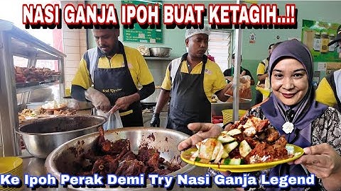 AWAS❗️NASI GANJA IPOH INI BIKIN KETAGIH SELEPAS MAKAN❗️