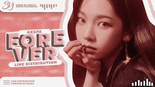 AESPA  -「 FOREVER 」-  LINE DISTRIBUTION