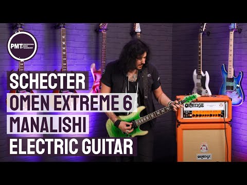 Schecter Omen Extreme-6 Manalishi Electric Guitar - Versatile Metal Guitar