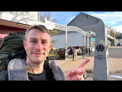 Backpacking UK - The West Highland Way 2024 - the PERFECT start!