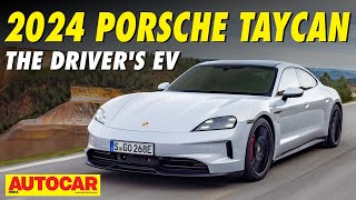 2024 Porsche Taycan review  Even more power for allelectric Porsche | @autocarindia1