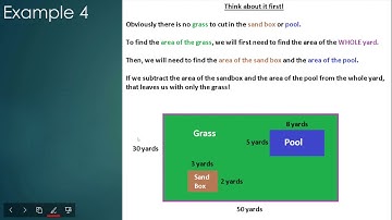 IXL (6th Grade) Area between two rectangles (FF.7)