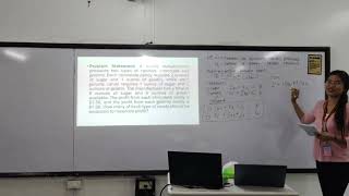 Linear Programming : Simplex Maximization Method Containing equal symbol - INGUITO  FINAL REPORT