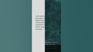 Link Encryption, Cybersecurity Mini Dictionary #shorts
