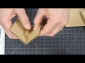 Working with cardboard--connecting pieces