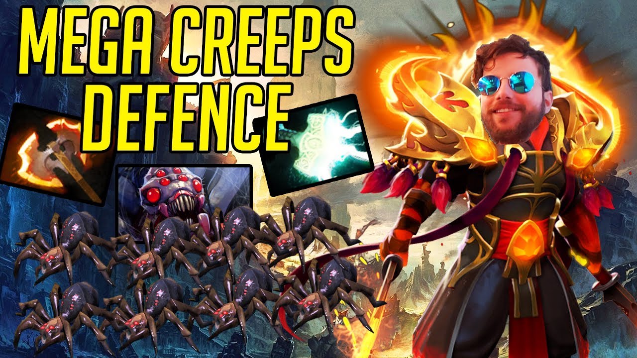 Defending Mega Creeps and 33 Save - Gorgc Ember Calibration - YouTube