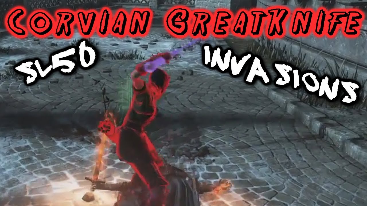 Dark Souls 3 PvP | Corvian Greatknife Invasions - YouTube