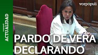 PARDO DE VERA testifies in the trial of ÁBALOS, KOLDO and ALDAMA