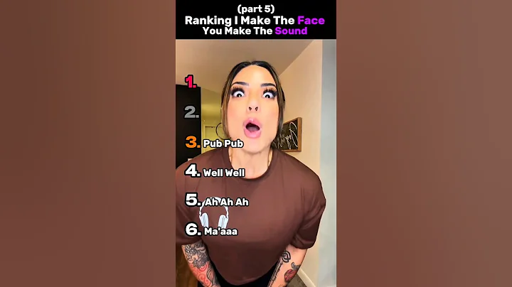 Ranking "I Make The Face You Make The Sound" Trend"-part5