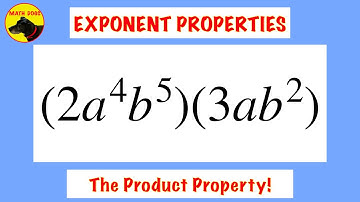 Exponent Properties (The Product Rule!)