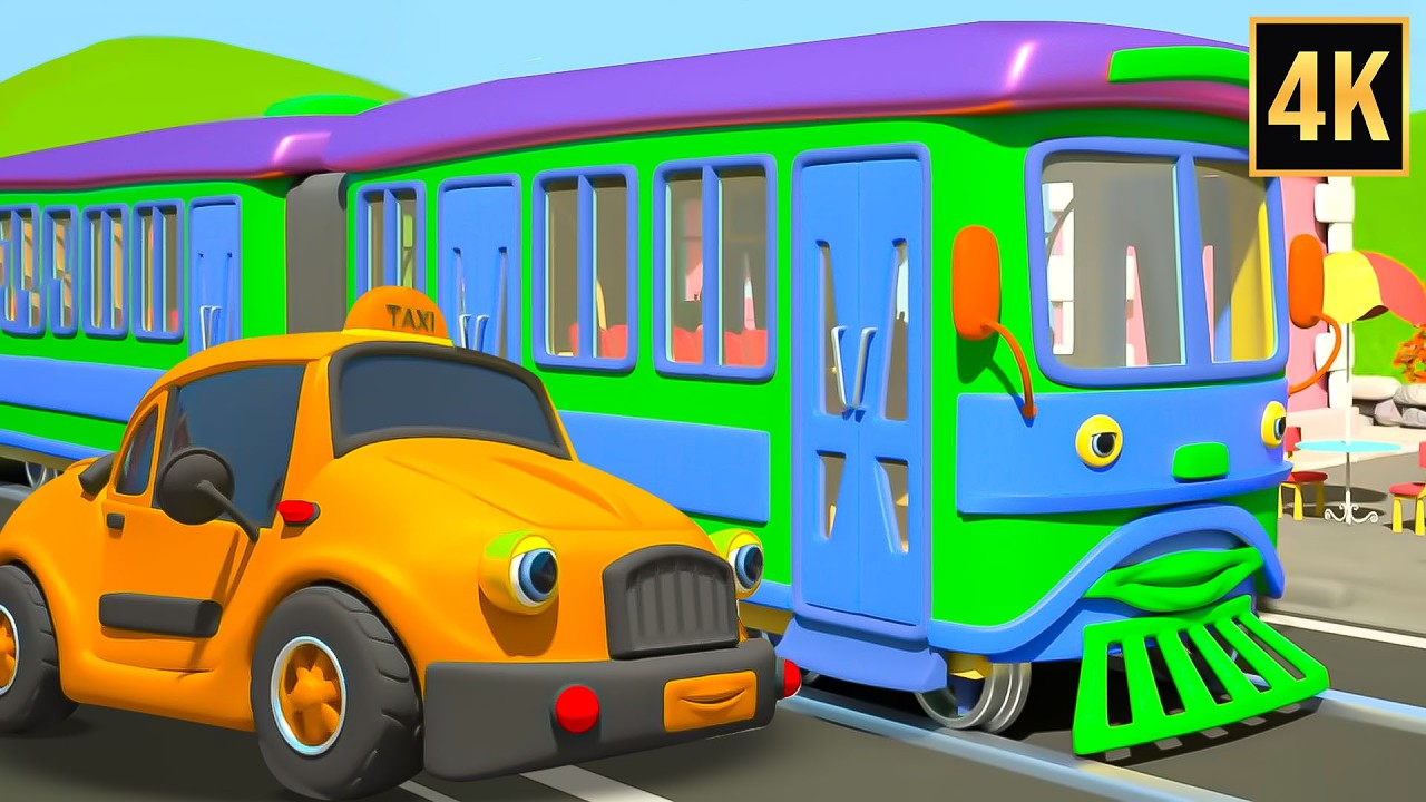 Wheels on the Vehicles - Learn Street Vehicles Baby Song & Nursery Rhymes