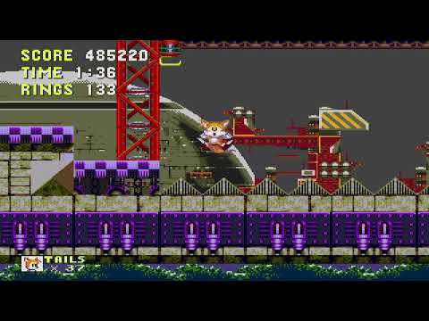 Launch Base Act 1 - Sonic 3 & Knuckles: Rerouted (v2) Music