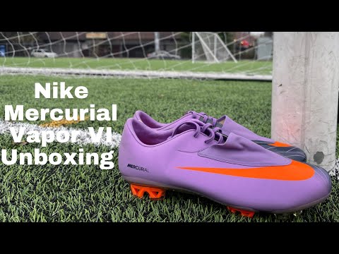 purple and orange cleats