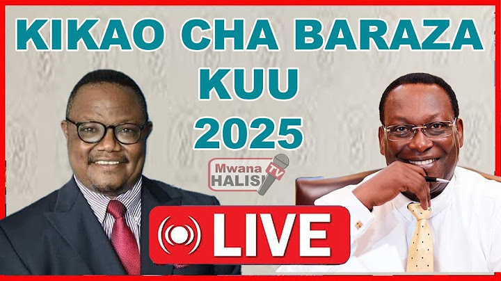 🔴LIVE: MBOWE, LISSU KWENYE BARAZA KUU LA CHADEMA MUDA HUU MLIMANI CITY
