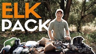 What's in My Pack | 35 day Elk Hunt Gear List
