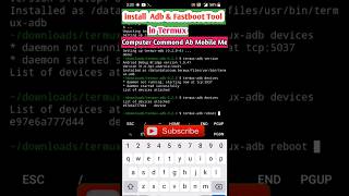 Adb & Fastboot Termux | How to install Adb Fastboot in Termux | Adb Fastboot without PC #adbfastboot Adb & Fastboot Termux | How to install Adb Fastboot in Termux | Adb Fastboot without PC #adbfastboot