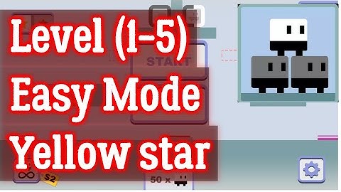 Looper Level 1 2 3 4 5 Yellow/Gold Star Android