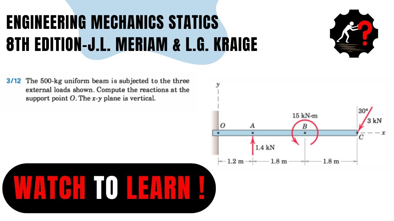 Solved Problem 3.12 | Can YOU Solve This Mechanics Challenge? - YouTube
