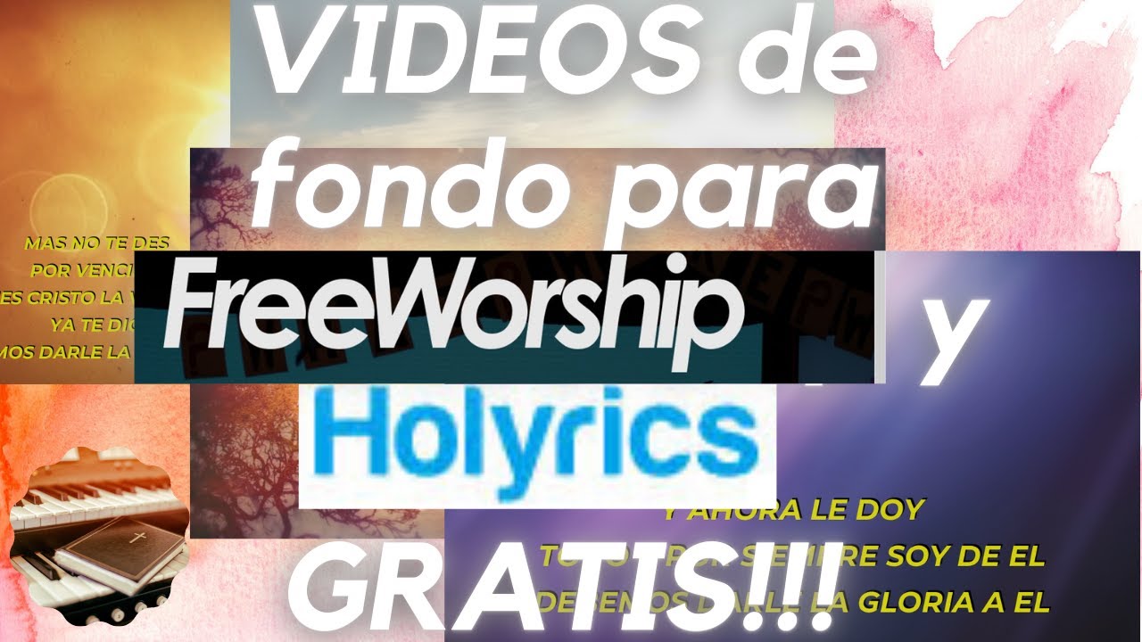 Videos de fondo gratis para proyectar con Holyrics y FreeWorship - YouTube