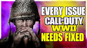 Call Of Duty World War 2 NEEDS TO FIX THESE PROBLEMS! "This Game Could Be The Best COD In Years!"