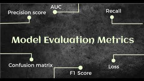 Performance Metrics in Classification Algorithms