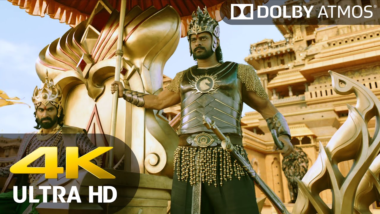 4K UHD  Coronation Rebel Baahubali 2   Hindi  Dolby Atmos