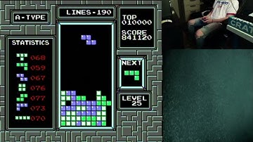 NES Tetris - 1.1 Million! (18 Start, 15hz Das)