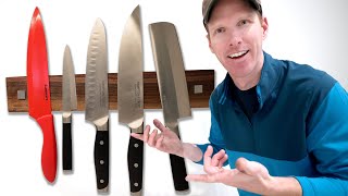 Building Magnetic Knife Holder from Reclaimed Materials (Easy DIY woodworking project)