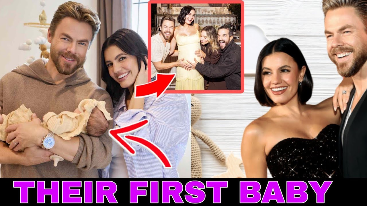 Первые кадры домашних родов Дерека Хоуфа и Хейли Эрберт.