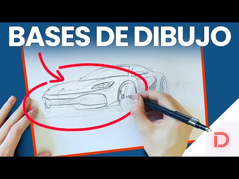 Cómo dibujar y diseñar un coche | Pasos básicos #1