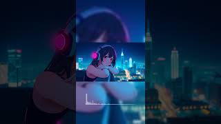 Neon City Rooftop lofi 🌃 chill synthwave beats to relax / study to #Shorts