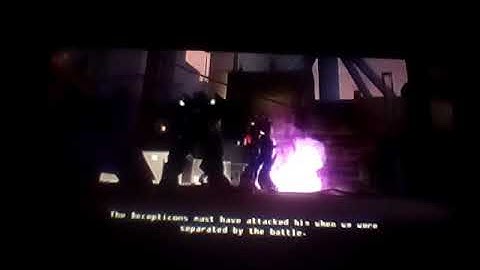 Transformers: Revenge of the Fallen (PS2/Wii): Act 3