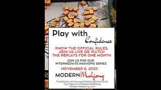 Play with confidence of official rules. Daily Talk of the Tiles on 11/8/25. Join our Zoom Series