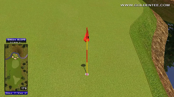 Golden Tee Great Shot on Moose Landing!