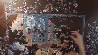 The Cosy Shed - 1,000 piece Time Lapse Puzzle - Soothing Fire Sounds