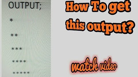 Nested loop  #cprogramming part-1