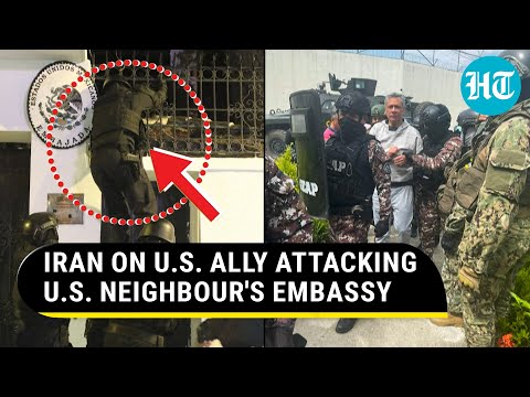 Iran Reacts To US Ally Ecuador Raiding Mexico's Embassy To Arrest Ex-VP Jorge Glas