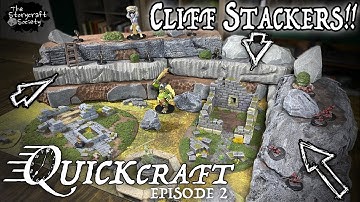 How to Build my MOST USED D&D TERRAIN in ONE AFTERNOON!! (Quickcraft Ep. 2)