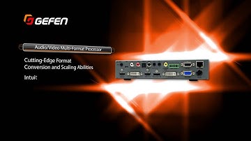 Gefen New Products 2015 - Multi Function Processor / Scaler - HDMI, DVI, VGA - EXT-MFP