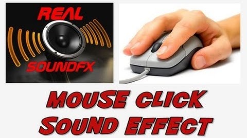 Mouse clicking computer sound effect - realsoundFX